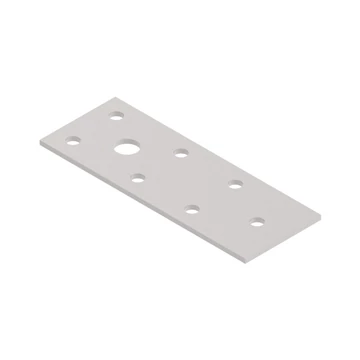 35*95*2 mm Lapos összekötő lemez , perforált lemez , szeglemez