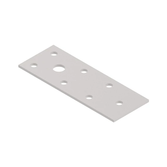 35*95*2 mm Lapos összekötő lemez , perforált lemez , szeglemez