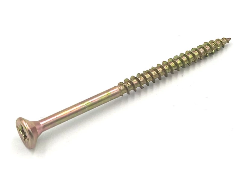 6*120 mm Süllyesztettfejű faforgácslap csavar ,  PZ , részmenet : 70 mm