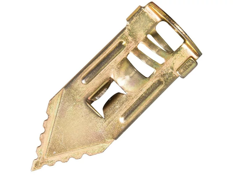 16*43 mm Fém beüthető gipszkarton ék - 3.5-4 mm csavarhoz
